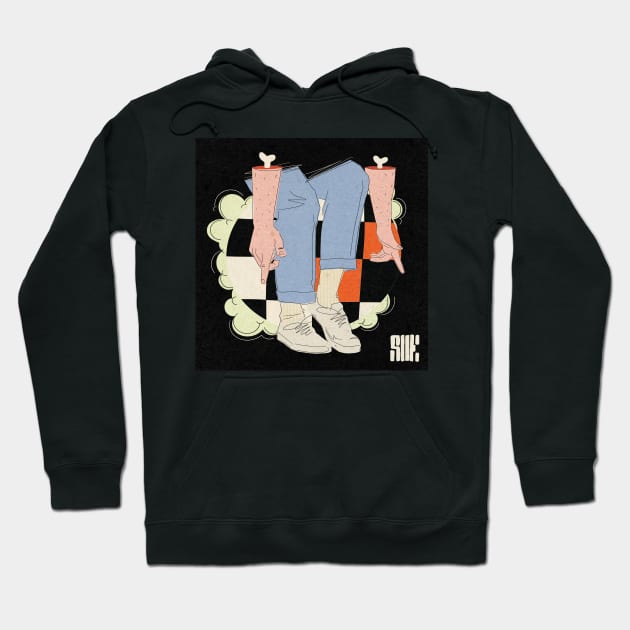 Look at my shoes Hoodie by sheltonartco